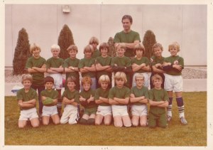 Maybe I should reconnect with an old teammate from 1977 (I'm Top R - 6th from Left)